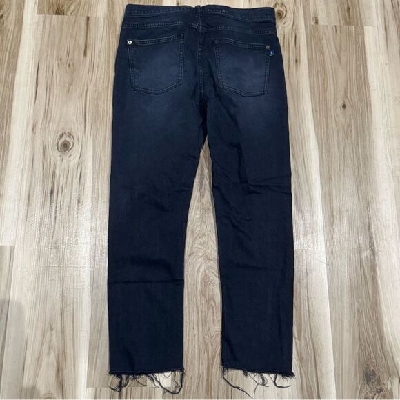 Anthropologie Pilcro The Heritage Boyfriend Jeans Black Women’s 27 - Picture 7 of 7